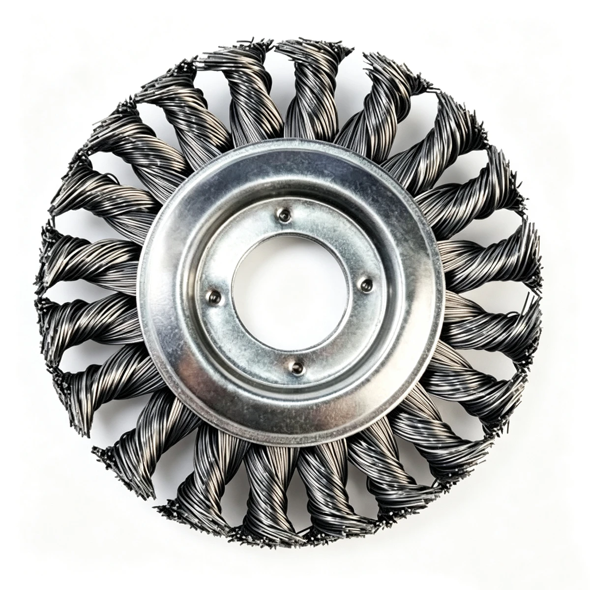 Twisted Knot Wheel Brushes